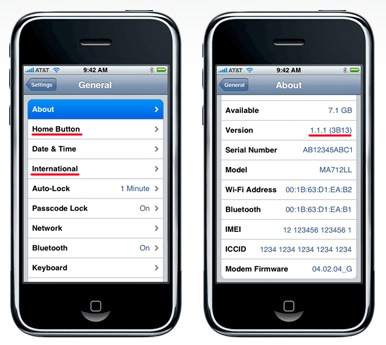 Nuovo aggiornamento firmware per iPhone?