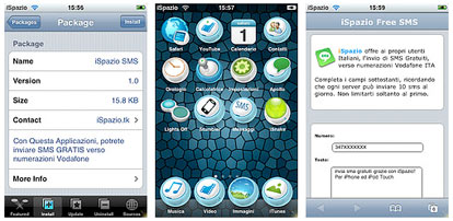 ispazio iphone applicazioni