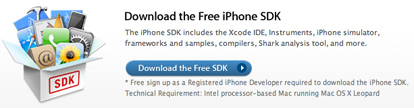 iphone sdk dev center