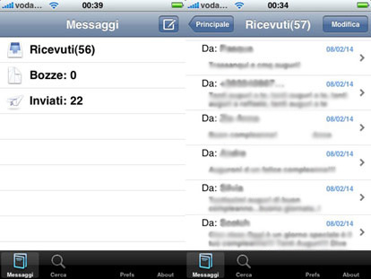 iSMS iPhone sms