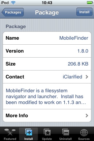 Guida all’uso di Installer