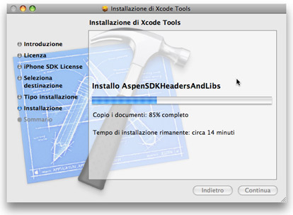 sdk iphone installation