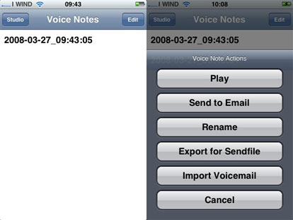 Voice Notes