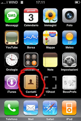 contacts_iphone Contacts Home Screen