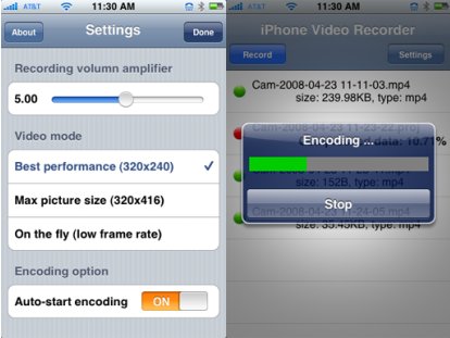 iphone video recorder