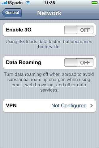 Opzione 3G