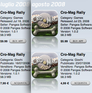 app store prezzi applicazioni