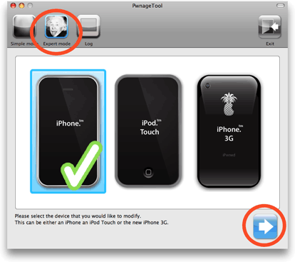 guida_pwnage_tool1 guida pwnage tool sblocco iphone 2g firmware custom 2.0.1 cydia installer app store