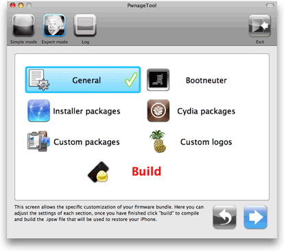 guida_pwnage_tool3 guida pwnage tool sblocco iphone 2g firmware custom 2.0.1 cydia installer app store