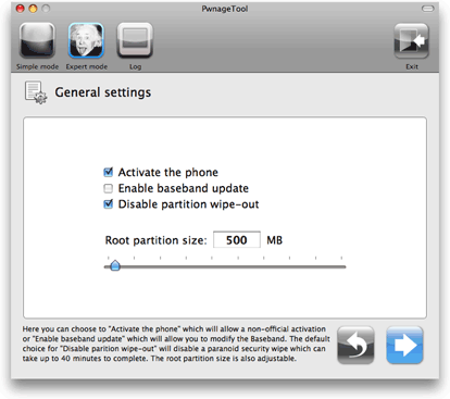 guida_pwnage_tool4 guida pwnage tool sblocco iphone 2g firmware custom 2.0.1 cydia installer app store