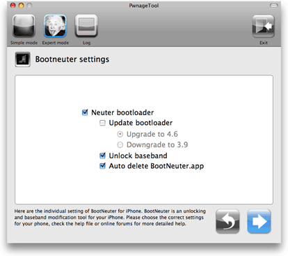 guida_pwnage_tool5 guida pwnage tool sblocco iphone 2g firmware custom 2.0.1 cydia installer app store