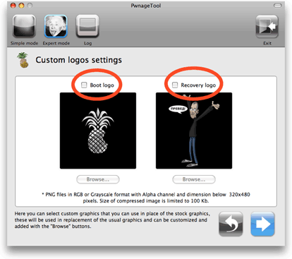 guida_pwnage_tool7 guida pwnage tool sblocco iphone 2g firmware custom 2.0.1 cydia installer app store