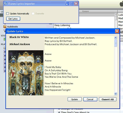 itunes lyrics importer windows