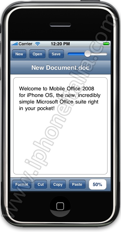 mobile_office_iphone1 mobile office for iphone os application microsoft