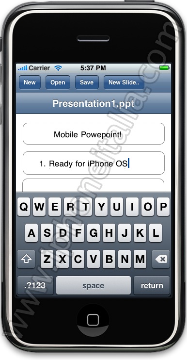 mobile_office_iphone4 mobile office for iphone os application microsoft