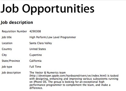 job apple