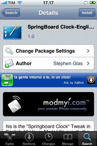 SpringBoard Clock SpringBoard Clock