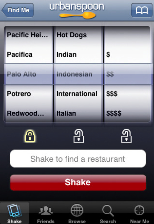 UrbanSpoon UrbanSpoon