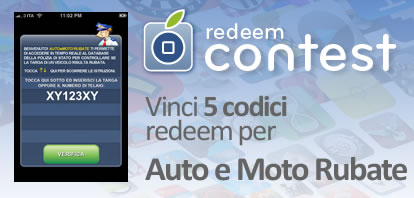 CONTEST: vinci 5 codici redeem per Auto e Moto Rubate
