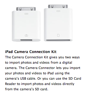 Camera Connector: l’accessorio per importare le foto su iPad