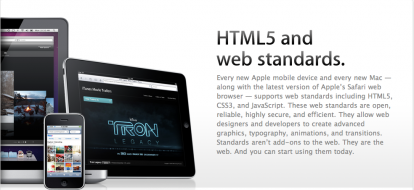 Apple mostra tutte le potenzialità di HTML5